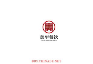 辽宁美华餐饮管理企业VI平面设计在中华设计论坛的探索与实践