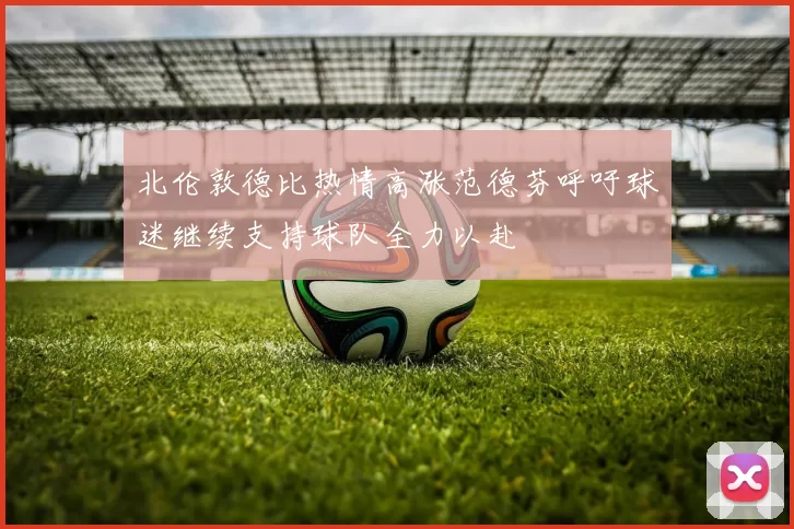 北伦敦德比热情高涨范德芬呼吁球迷继续支持球队全力以赴