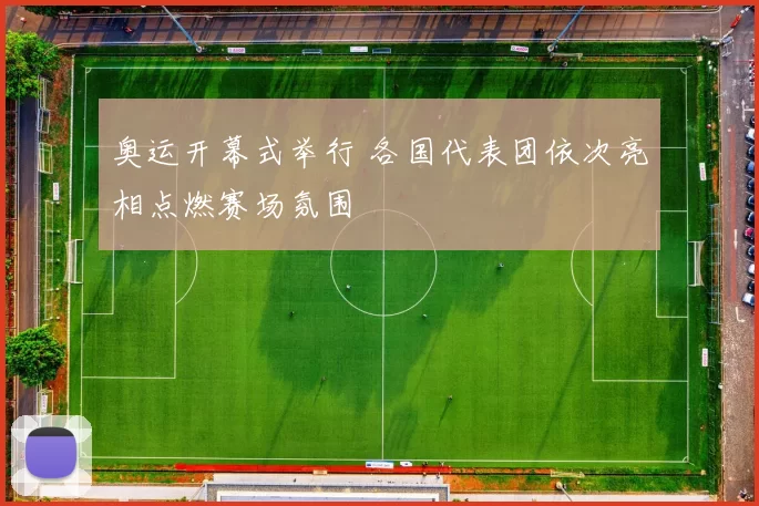 奥运开幕式举行 各国代表团依次亮相点燃赛场氛围