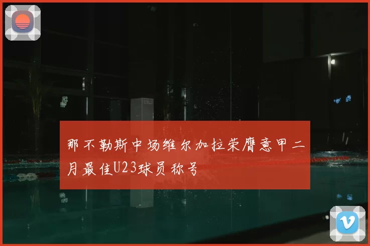 那不勒斯中场维尔加拉荣膺意甲二月最佳U23球员称号